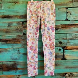 YMI - FLORAL SKINNY JEANS